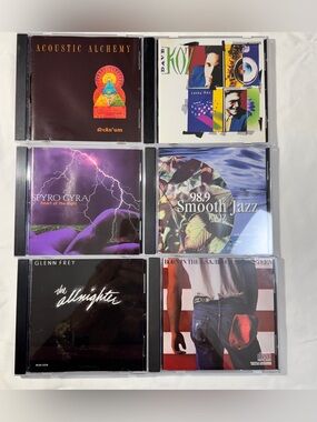 Assorted CD Lot — Acoustic Alchemy, Dave Koz,‎ Spyro Gyra, Smooth Jazz & More